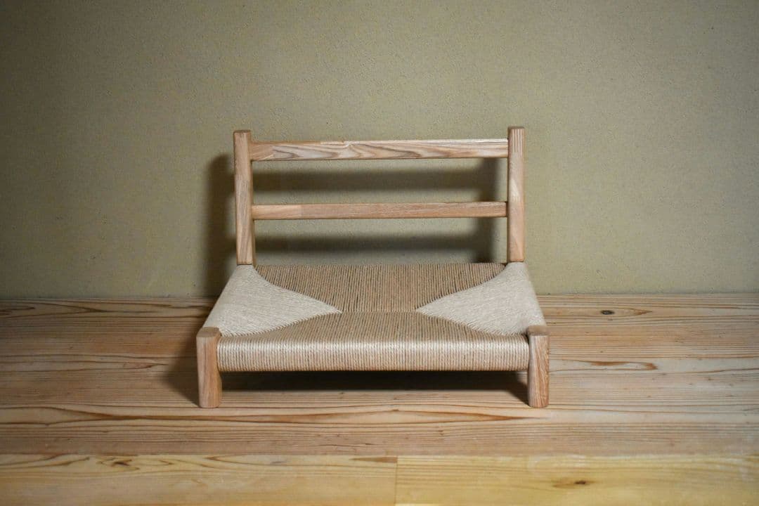 ペーパーコード座椅子