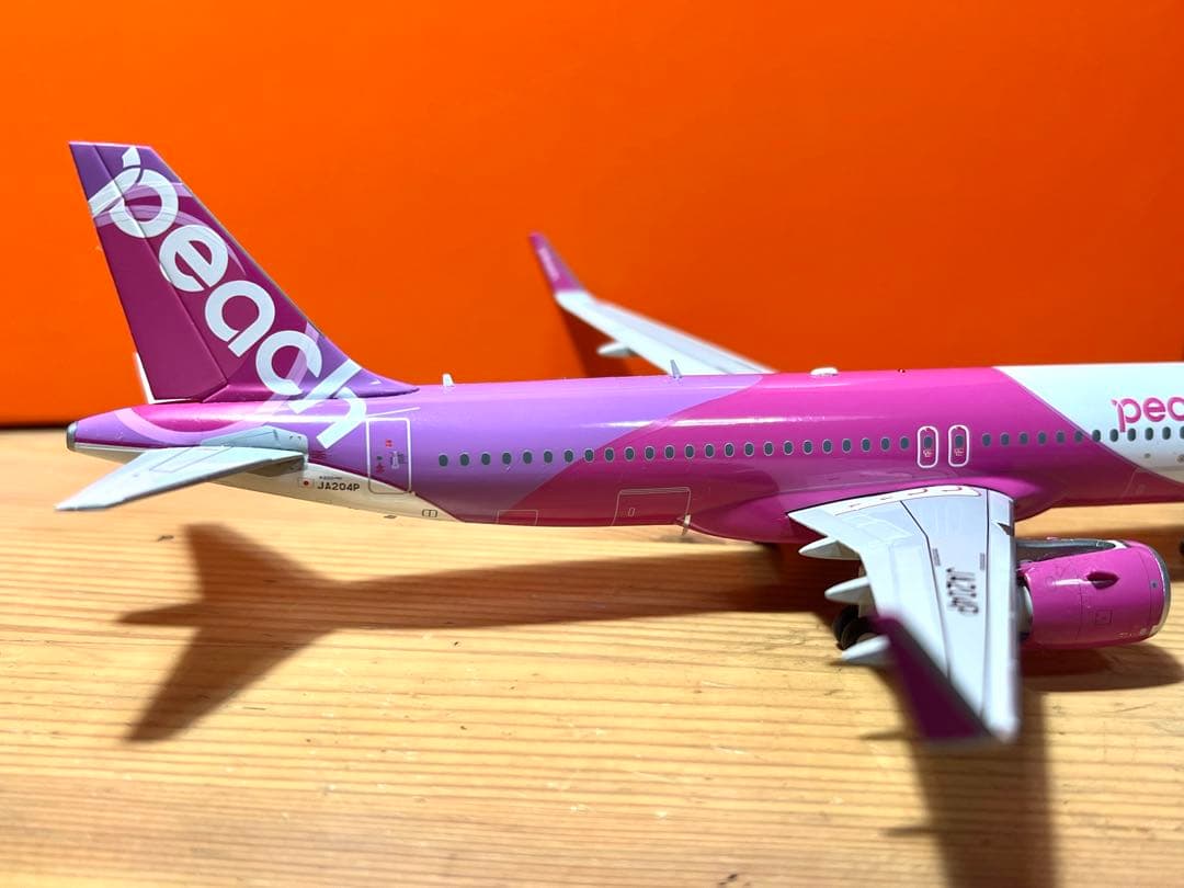 航空機・ヘリコプター JCwings 1/200 Peach A320neo JA204P