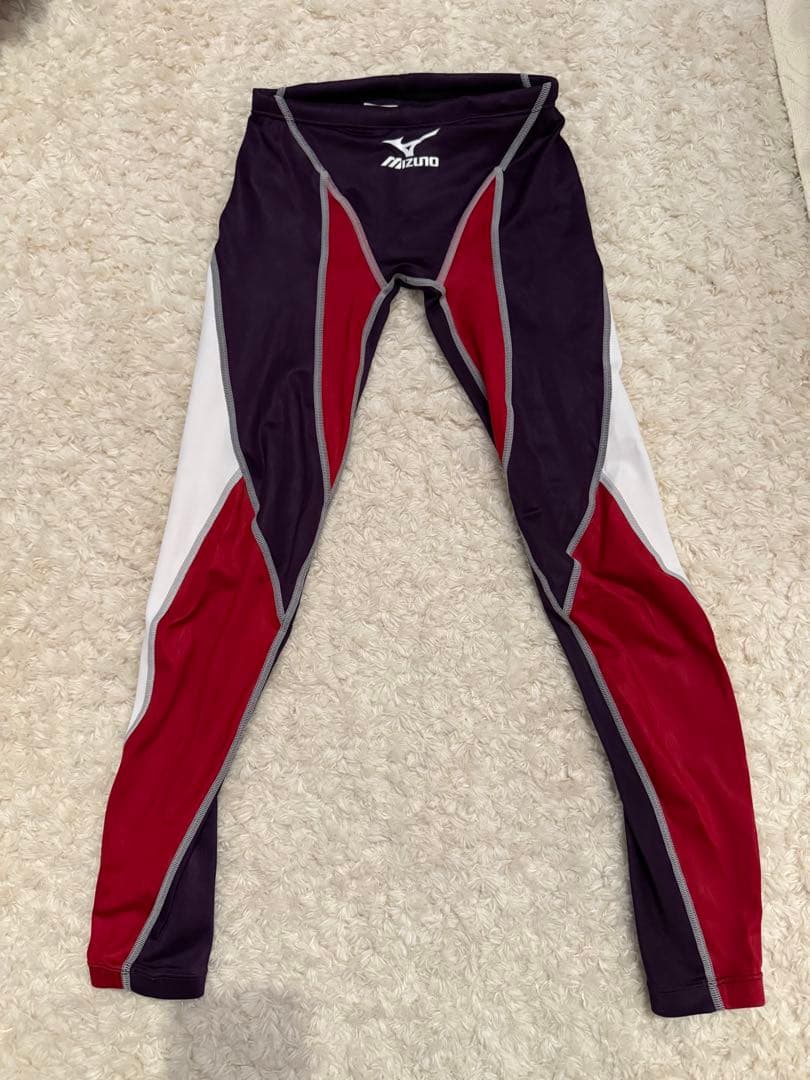 ミズノ MIZUNO スイムロングスパッツ アクセルスーツ 水着 メンズ M