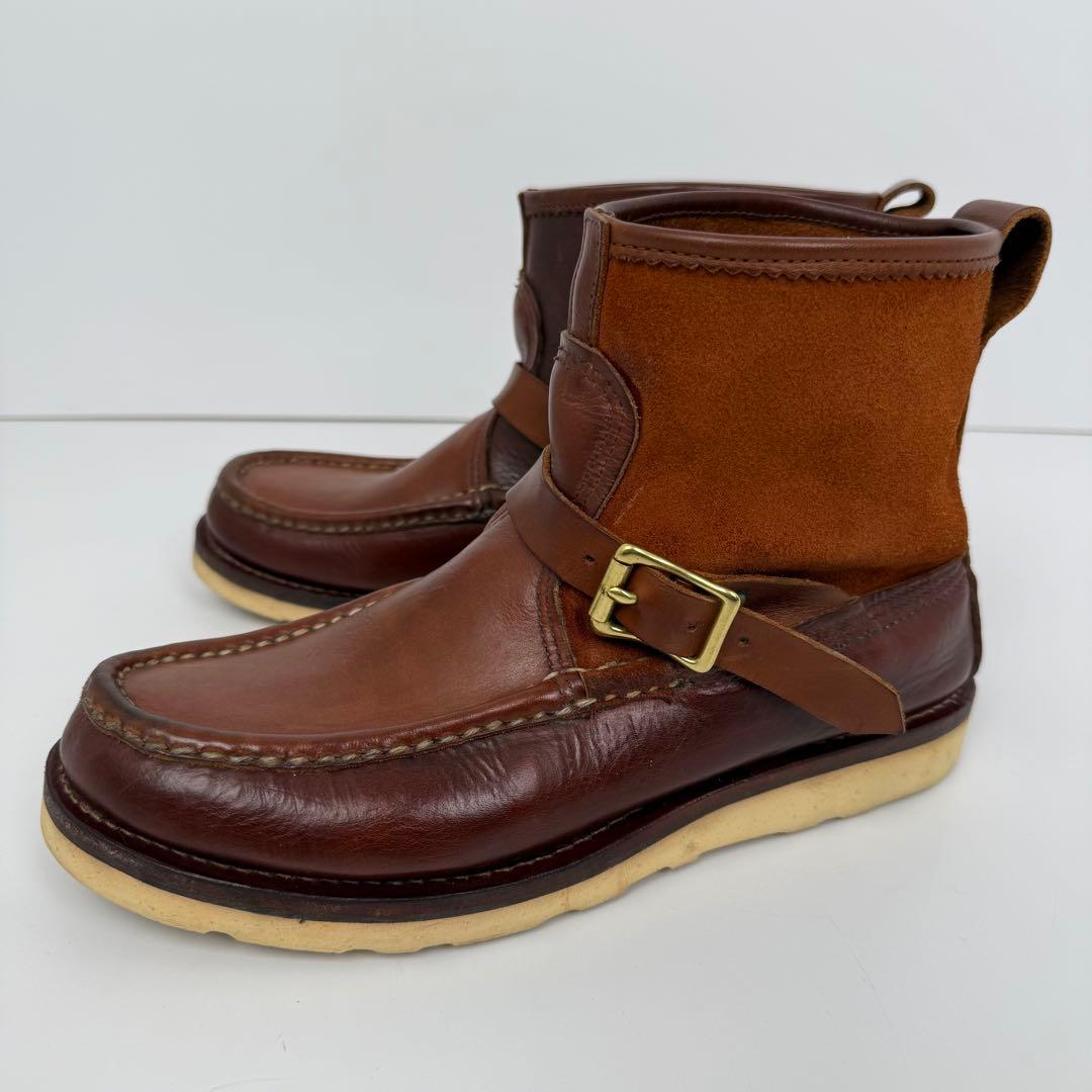 ラッセルモカシン x ネペンテス 別注 クレイジーパターン ノックアバウトブーツ