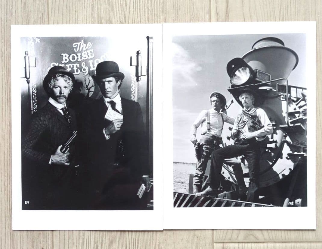 映画『新・明日に向って撃て！』＜スチール写真７枚　超希少レア品＞【非売品】