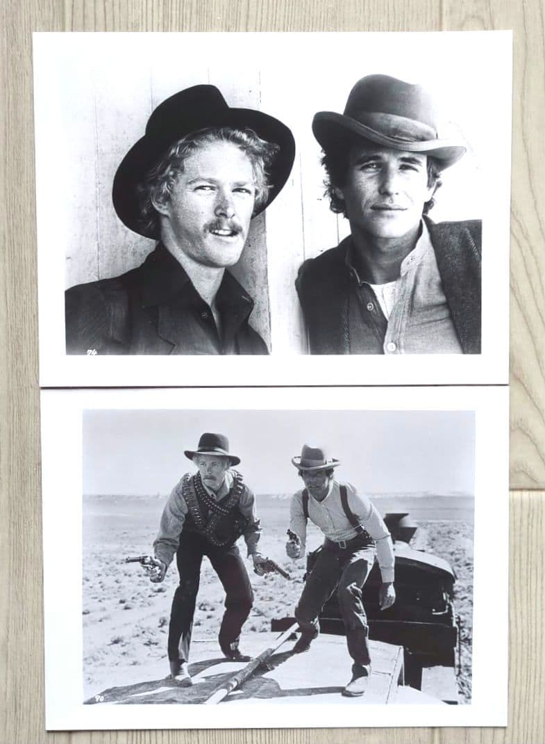 映画『新・明日に向って撃て！』＜スチール写真７枚　超希少レア品＞【非売品】