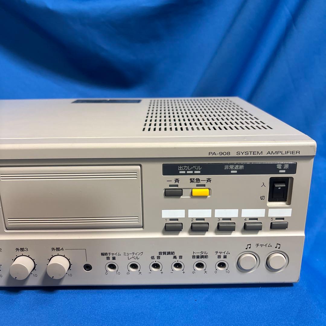 JVC　PA-908システムアンプ80W ワイヤレスチューナー2波内蔵