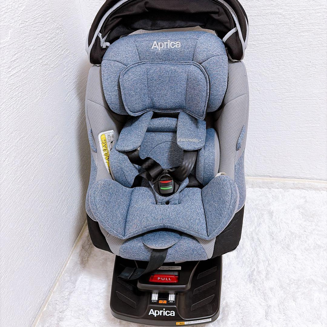 Aprica クルリラ AC ネイビー ISODIX シートベルト アップリカ