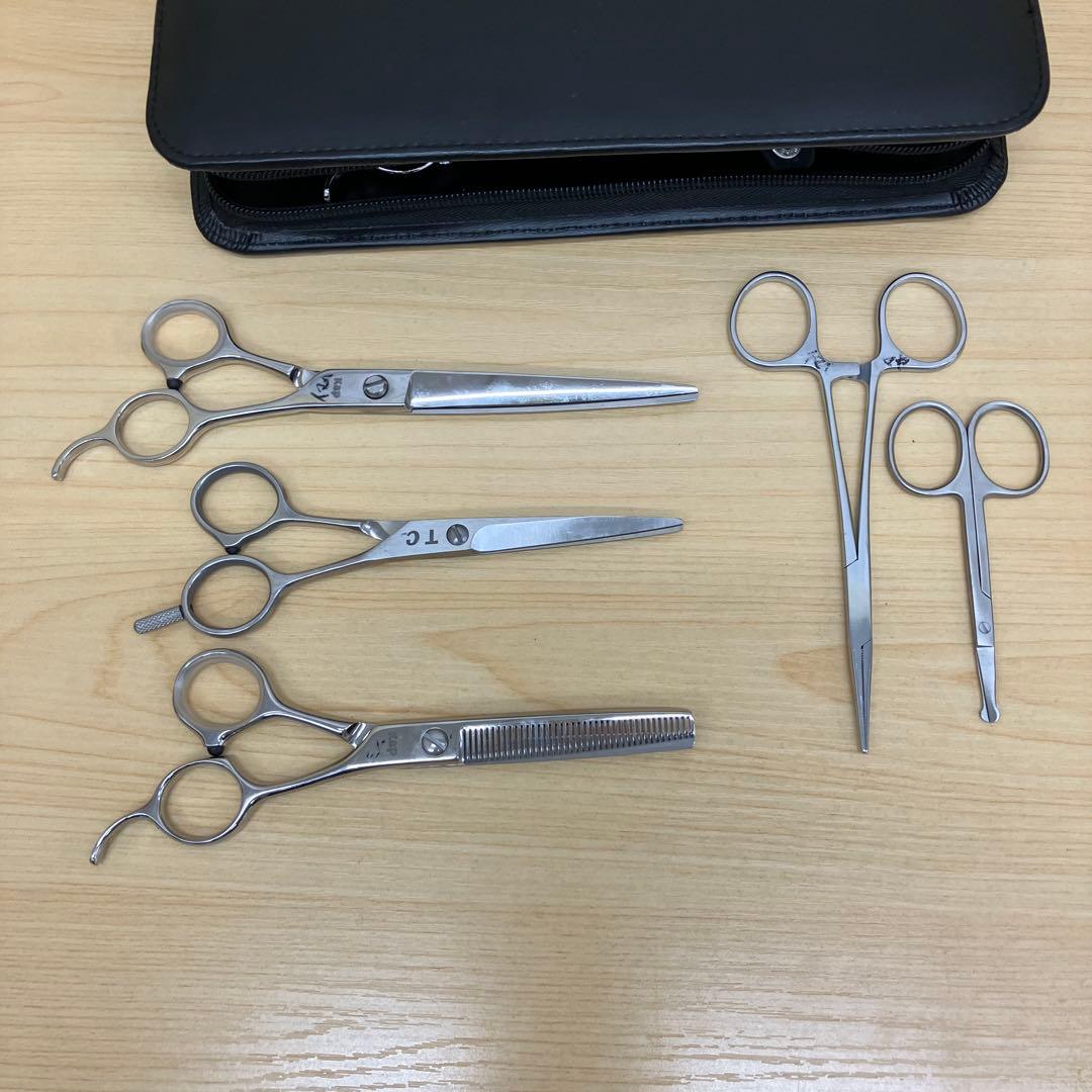 専用♪PET ペット用トリミングセット ステンレス製　ブレンダー　シザー