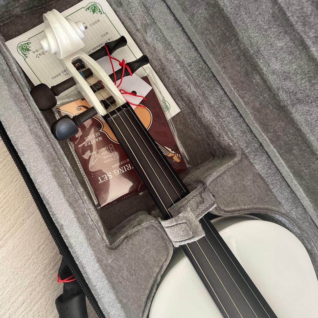 [新品] Hallstatt バイオリン V-12/WH 4/4サイズ ホワイト