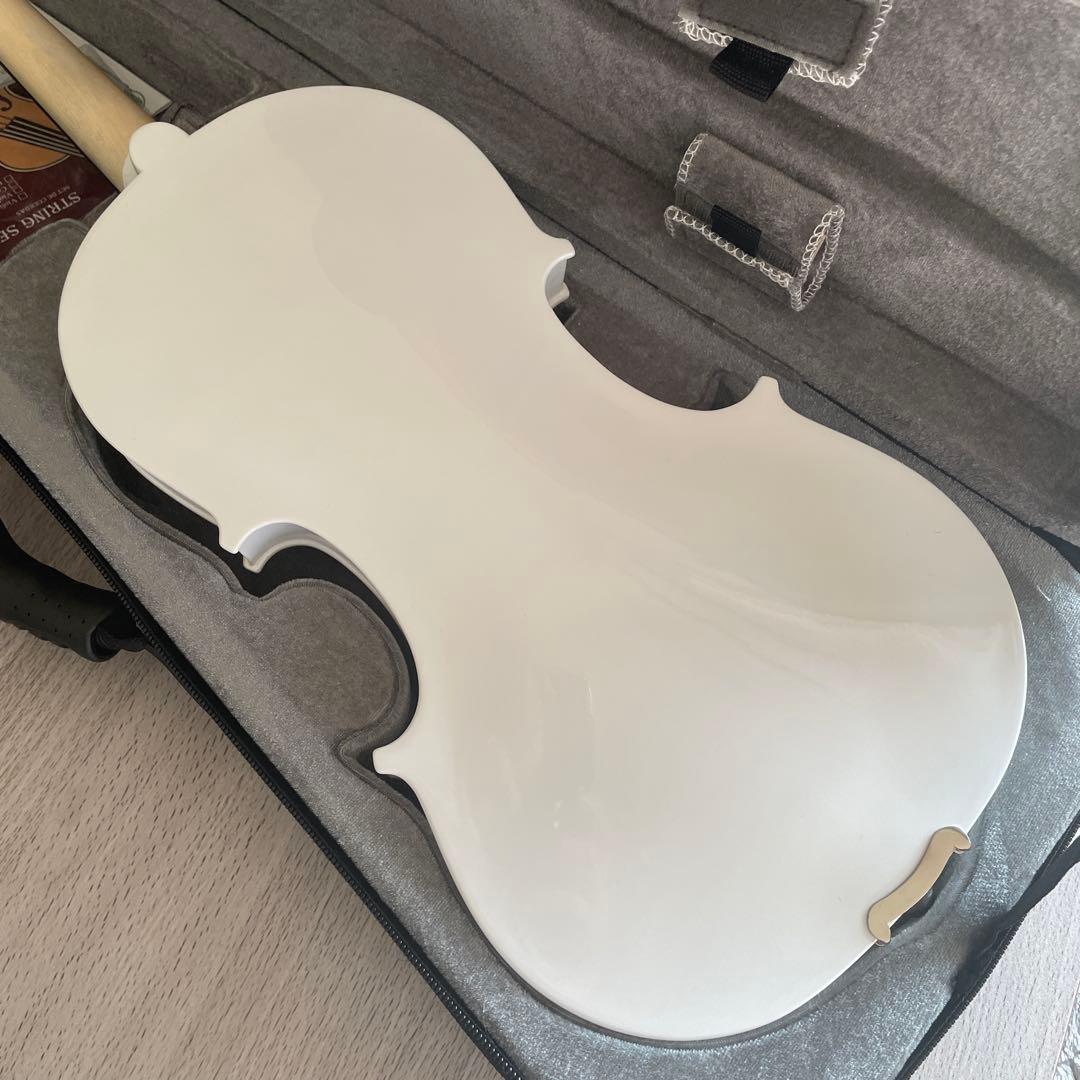 [新品] Hallstatt バイオリン V-12/WH 4/4サイズ ホワイト