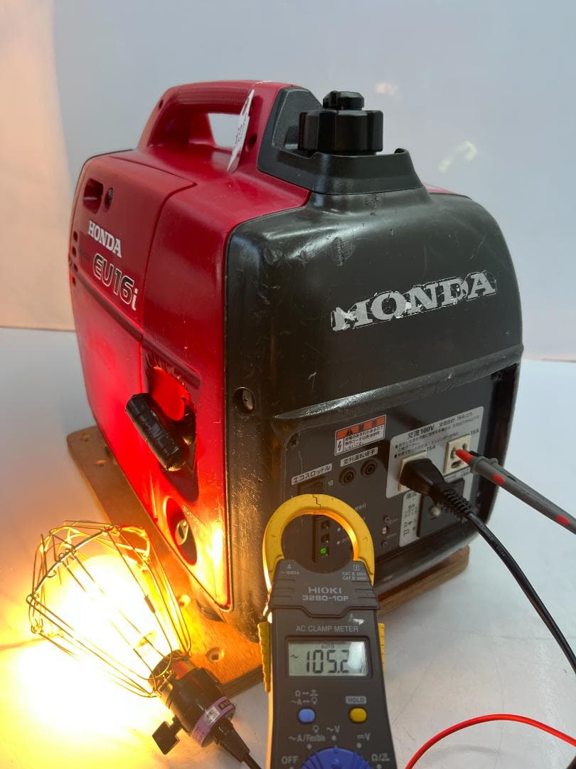 【動作良好・保証付】HONDAホンダ EU16i インバーター 発電機 8152