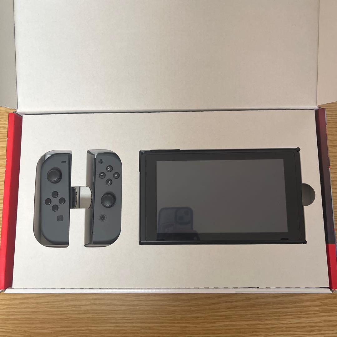 Nintendo Switch 本体 バッテリー強化版 グレー 付属品多数あり