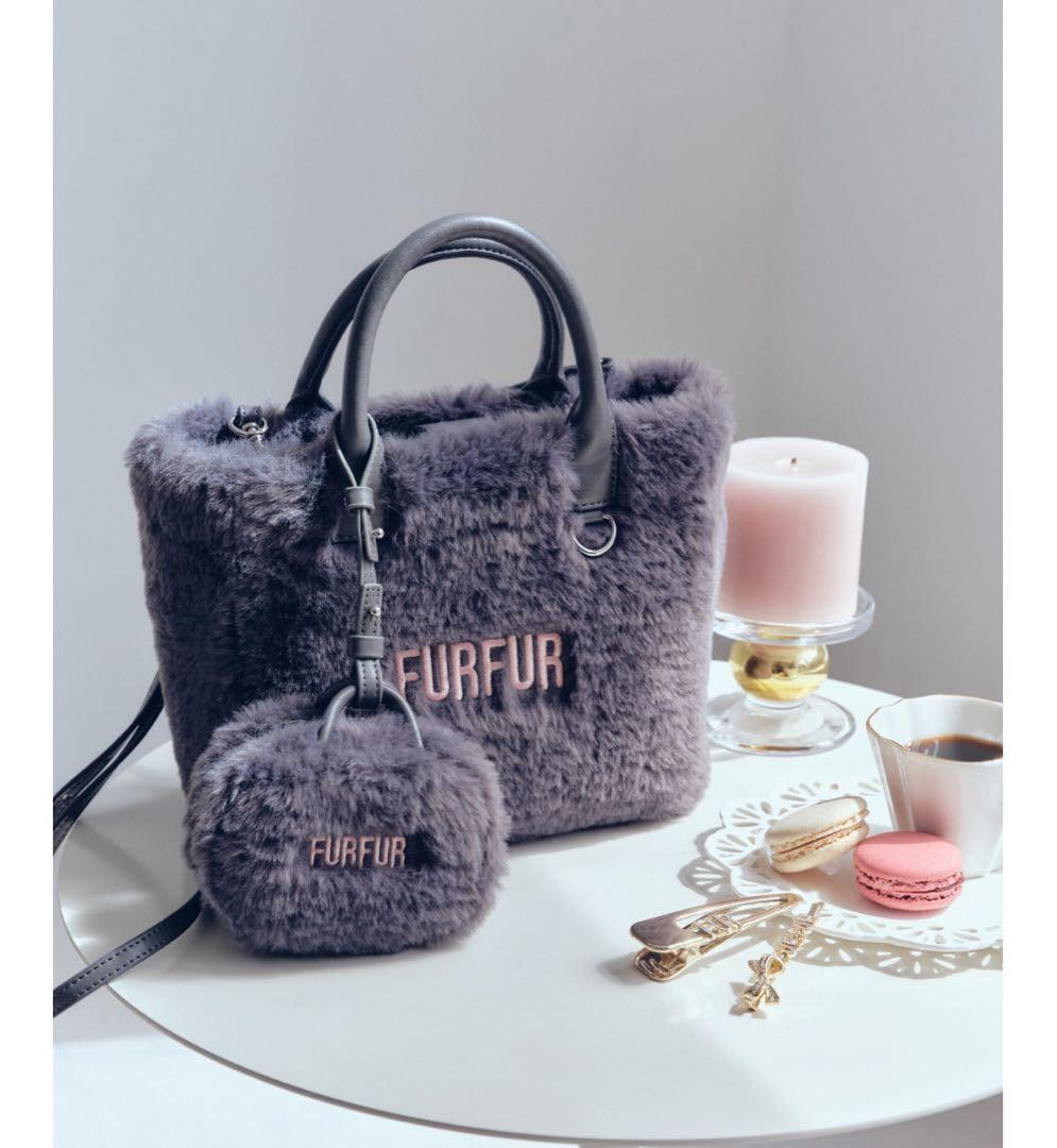 FURFUR エコファートートバッグ グレー