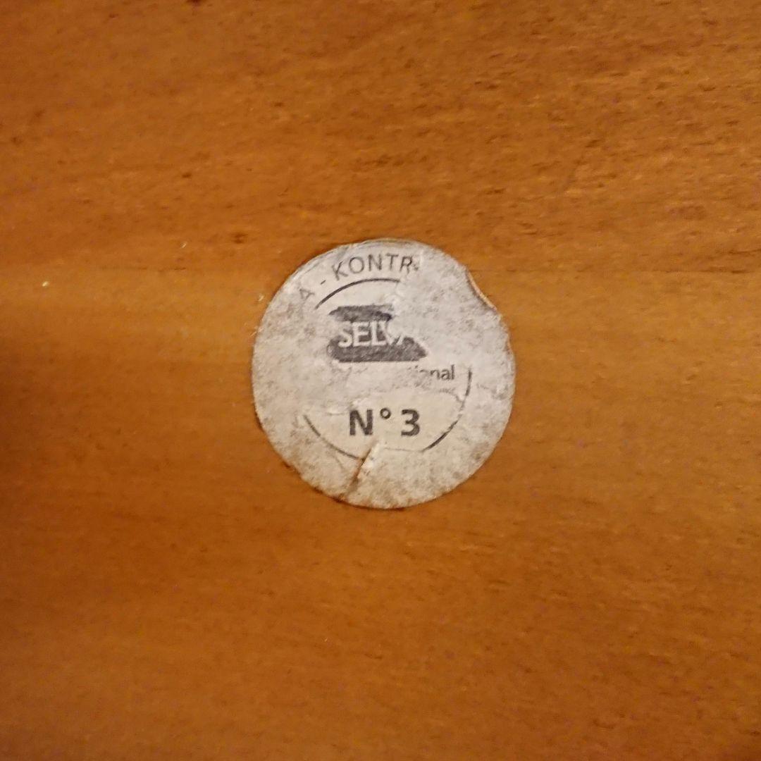 稀少 SELVA イタリア製 チェリー材 サイドテーブル アンティーク家具