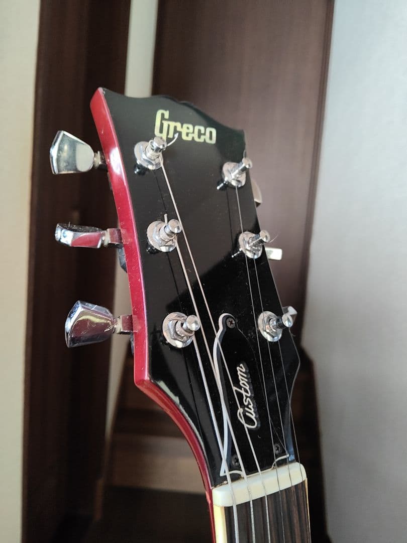 グレコ 75年製 レスポールカスタム 音出確認済 ビンテージ エレキ 希少