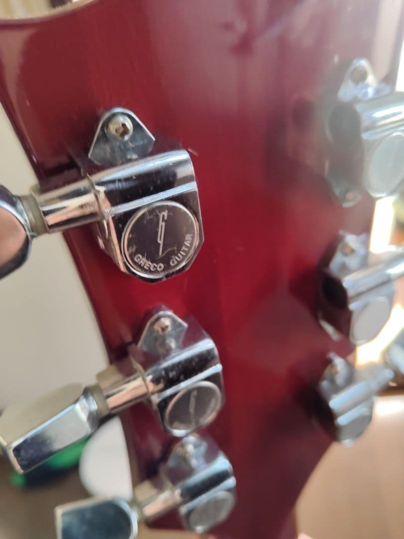 グレコ 75年製 レスポールカスタム 音出確認済 ビンテージ エレキ 希少