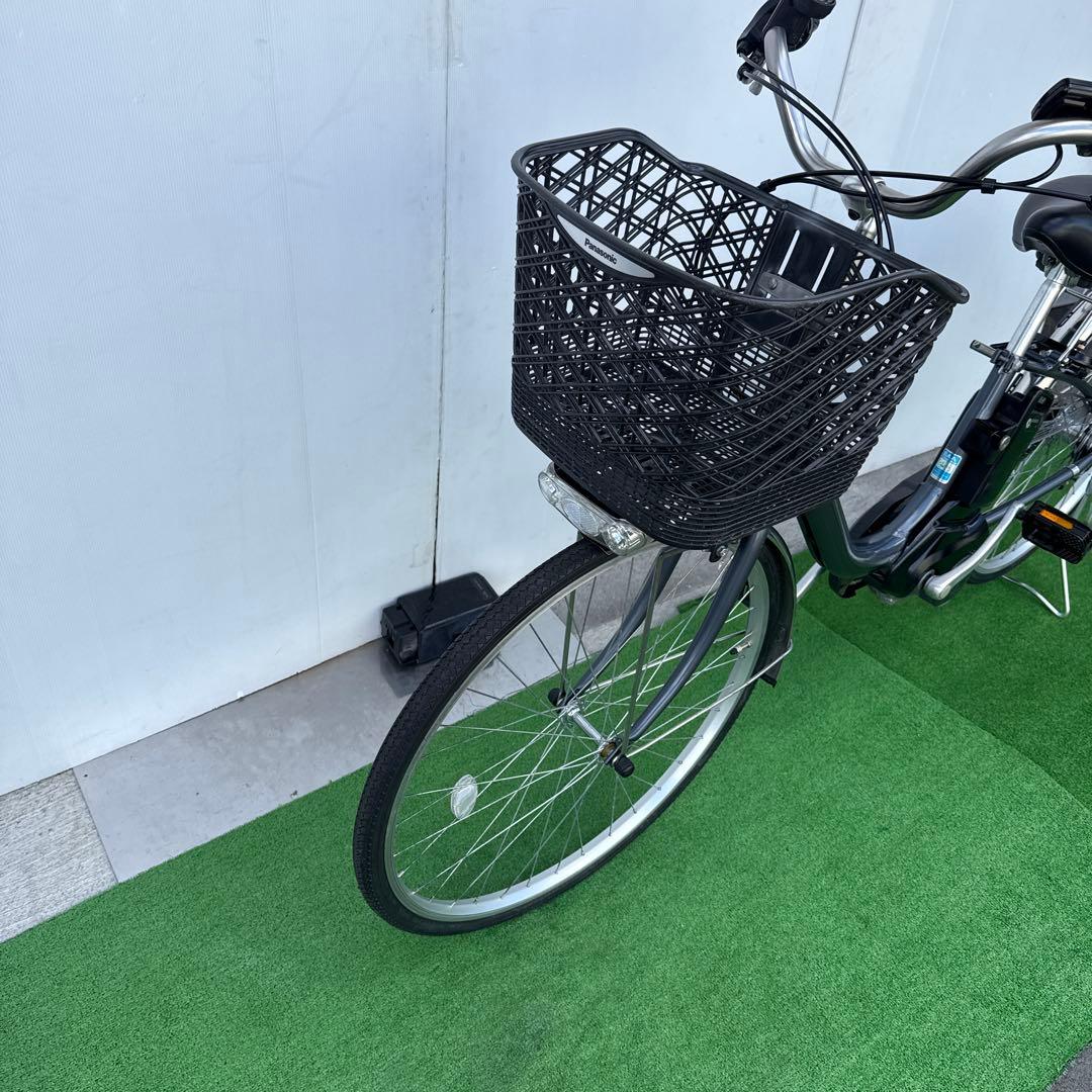 Panasonicパナソニック電動アシスト自転車26インチ 16Ah グレー美品
