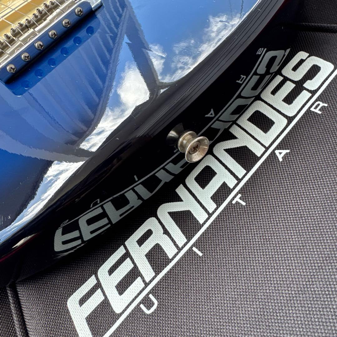 メンテ済 FERNANDES 日本製 APG-400 シングルハム 純正ケース付