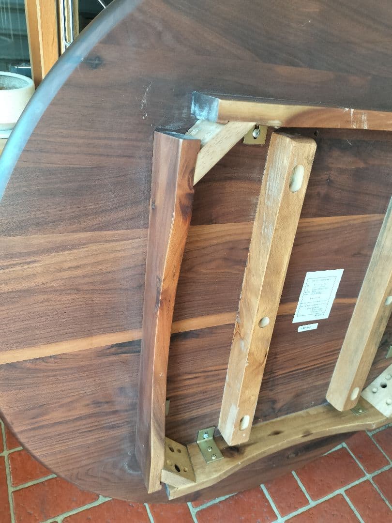 IDC大塚家具 ダイニングテーブル / シネマ2 ウォルナット 無垢材