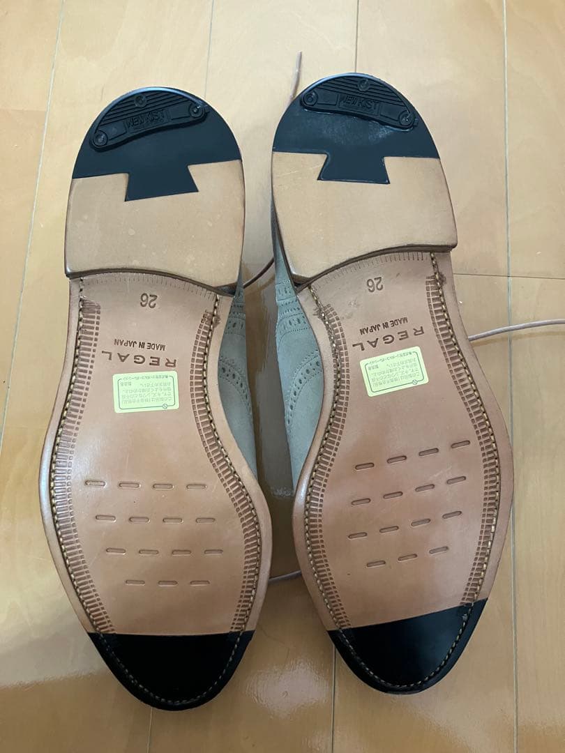 リーガル　スエード シューズ　オールレザー