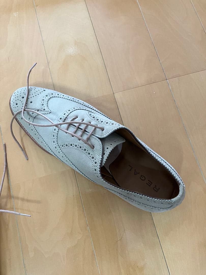 リーガル　スエード シューズ　オールレザー