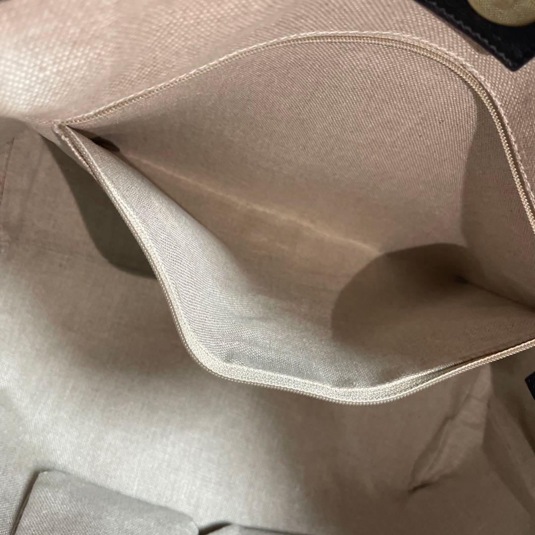 GUCCI グッチ バッグ 肩掛け GG柄 A4収納 ゴールド金具 シマレザー