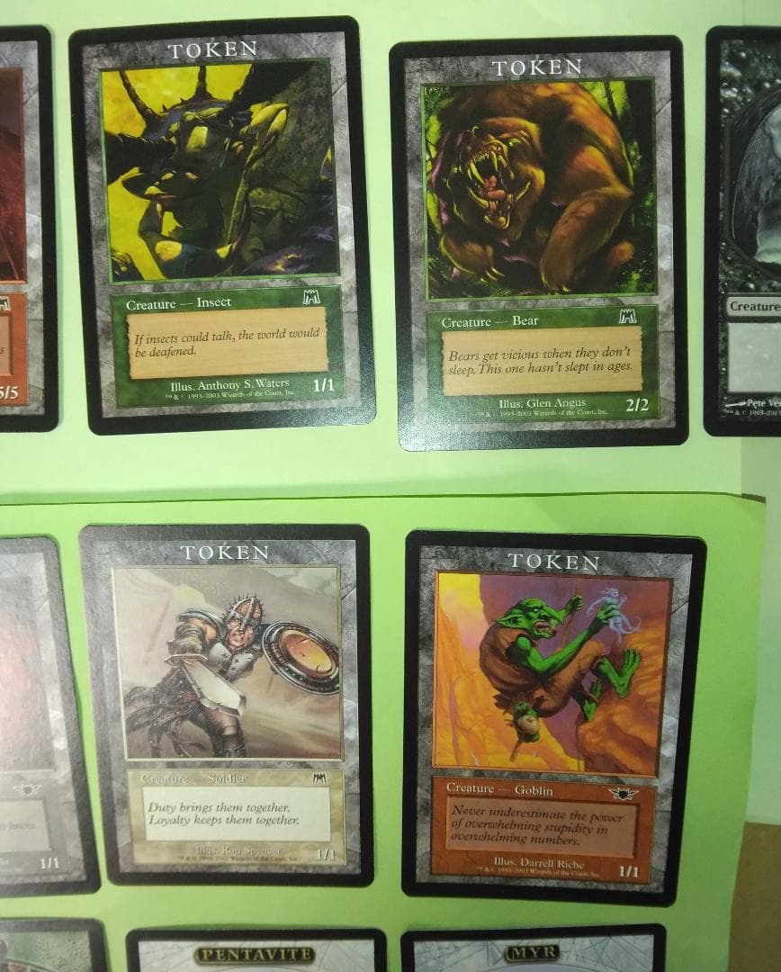 褒賞プログラム トークン 13枚セット MTG プロモ