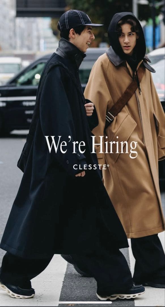 CLESSTE\"C\"ACTIVE CITY CAP (BLACK×WHITE)