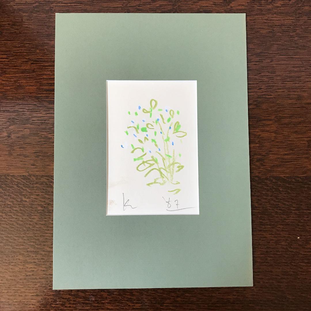 黒田征太郎　パステル画