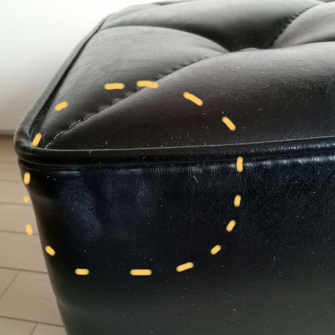 カリモク60　オットマン　スタンダードブラック　X36206