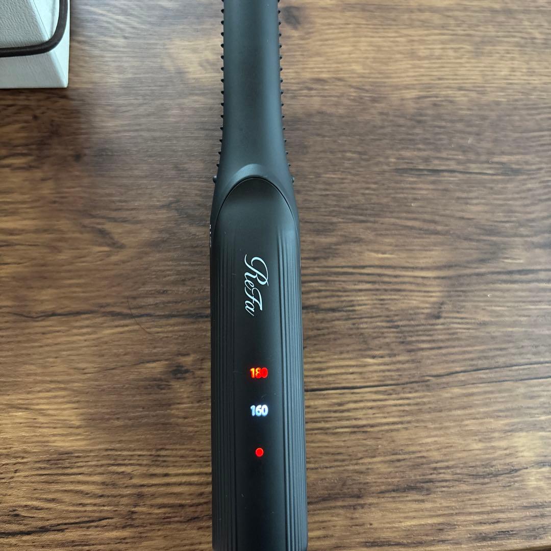 ReFa ストレートヘアアイロン ブラック