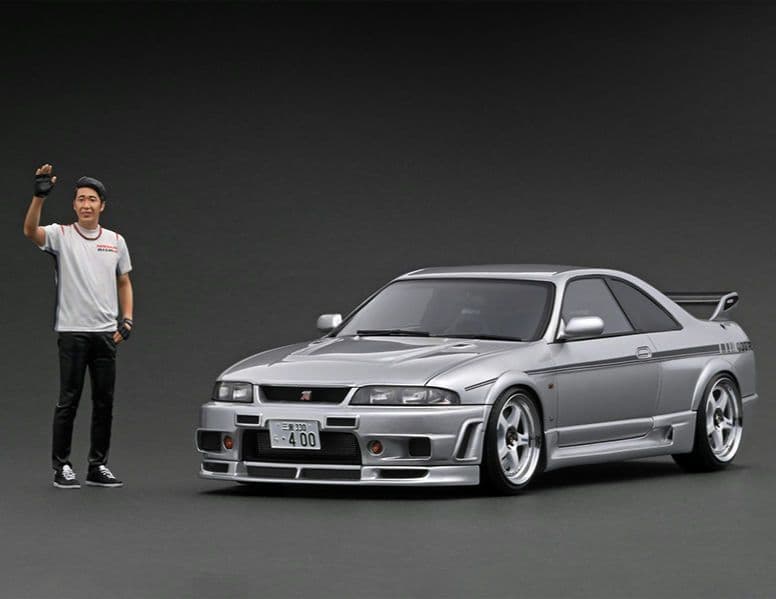 イグニッションモデル1/18 GT‐R33 400R 松田次生フィギュア付き限定