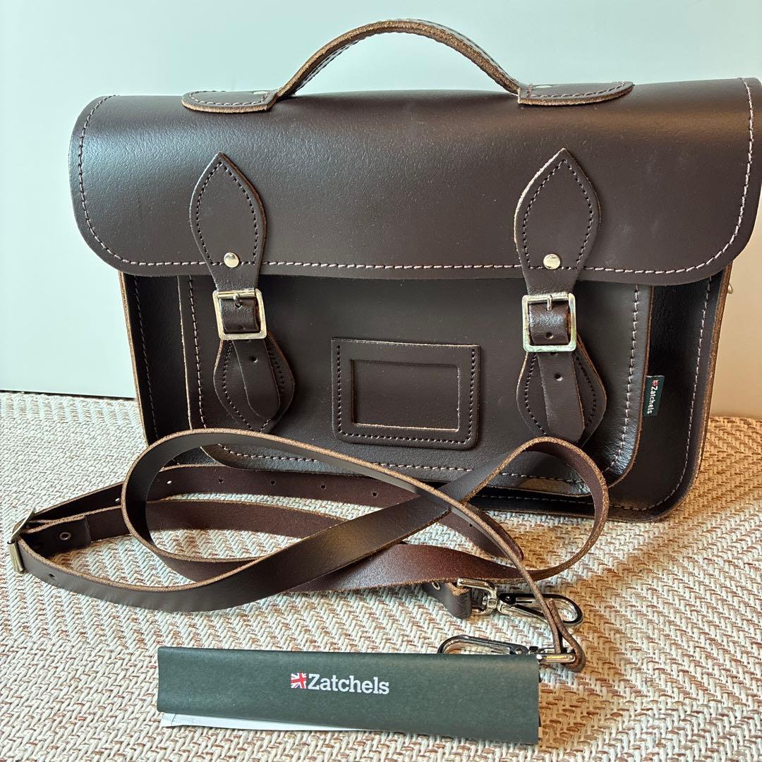 Zatchels 2 way バッグ 本革 ザッチェルズ