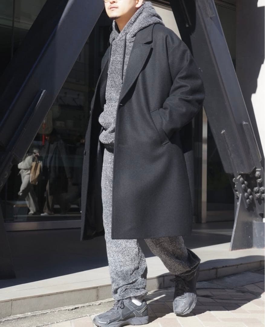 完売 Time is on コットンミックス ボアパーカー ミックス ovyz