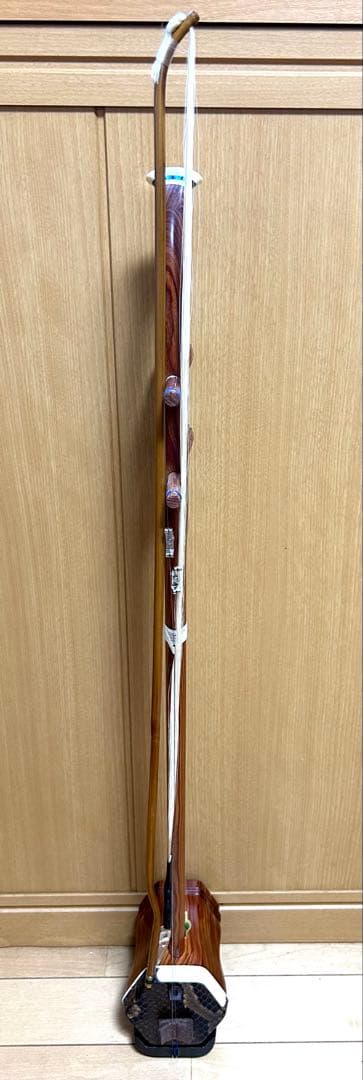 二胡（アルフー）敦煌牌（とんこうはい）上海民族楽器極美品