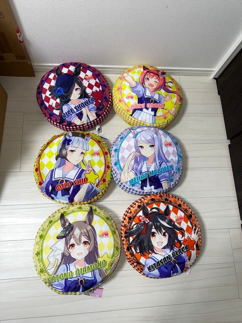 【謹賀新年セール】プライズ ウマ娘 ラウンドクッション 全42種 コンプリート