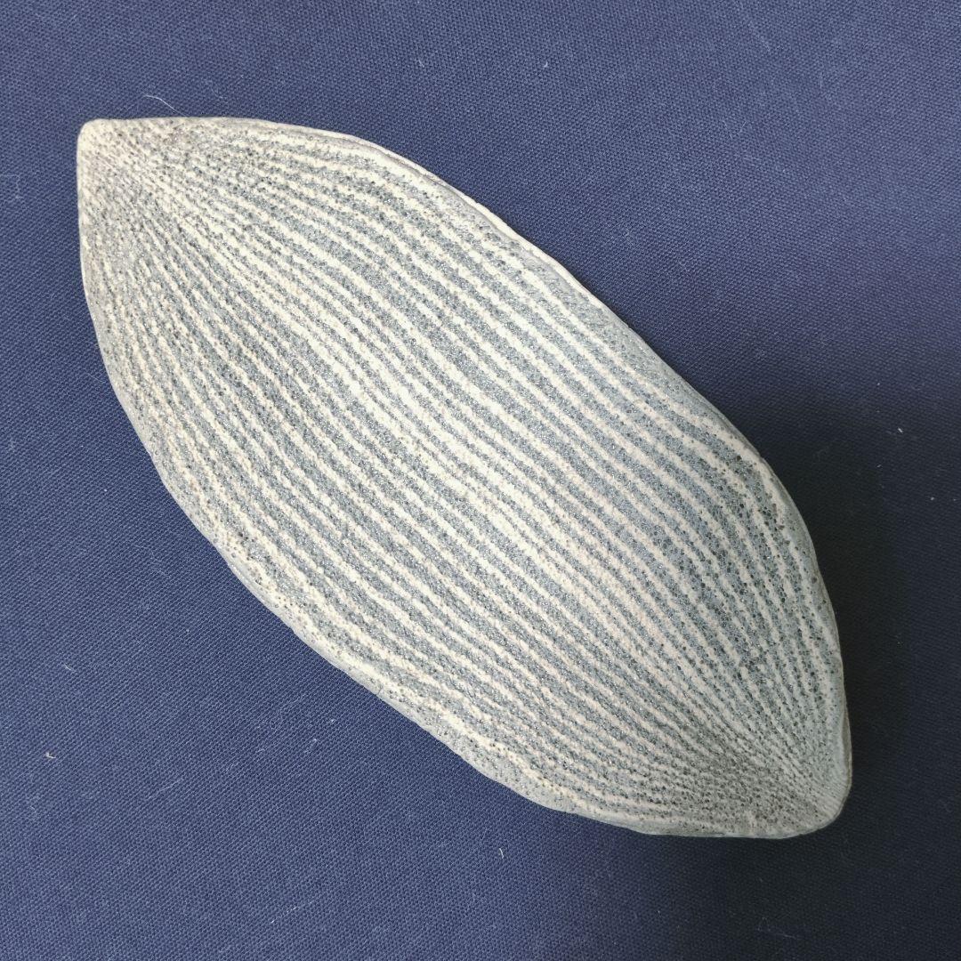 人間国宝【松井康成】造 練上げ嘯裂文葉皿５枚