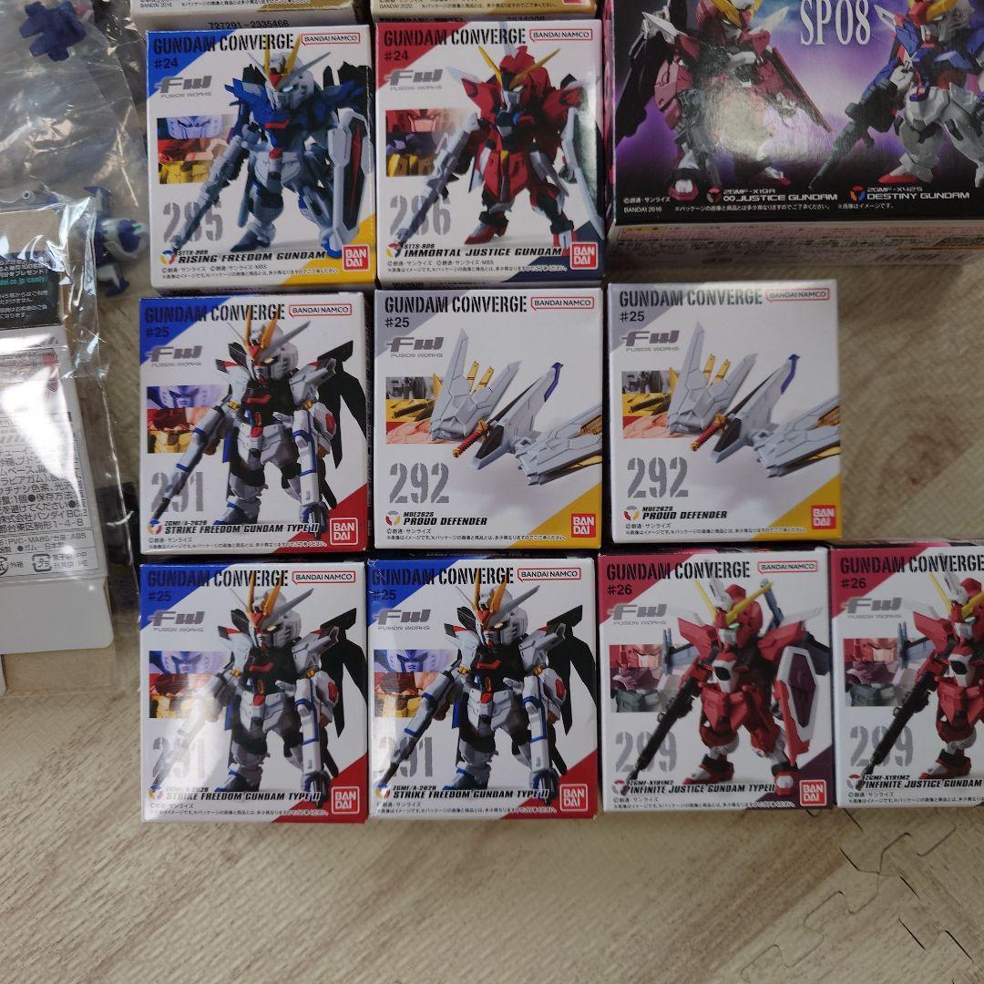 ガンダムコンバージ　ガンダムSEEDセット