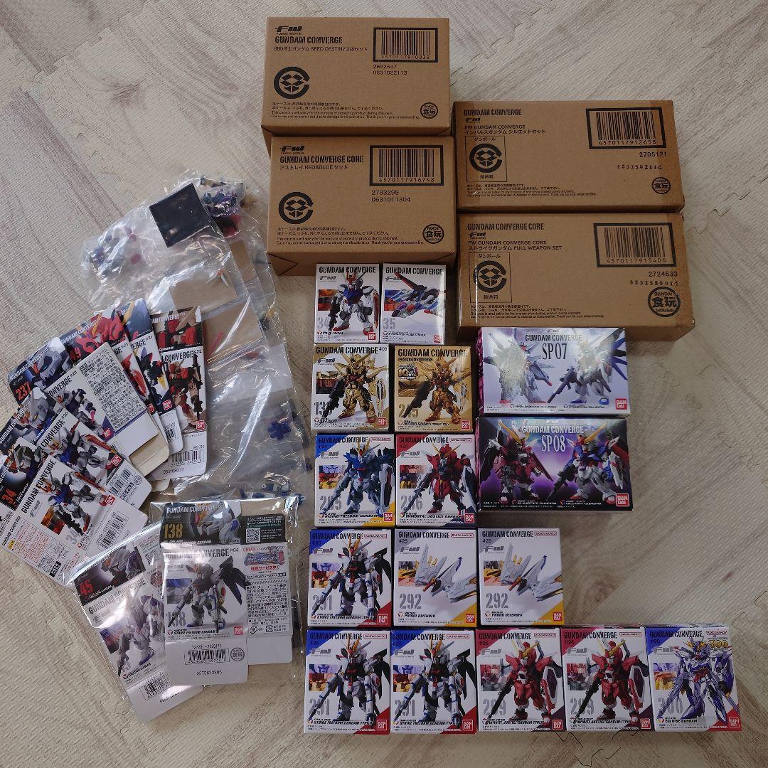 ガンダムコンバージ　ガンダムSEEDセット