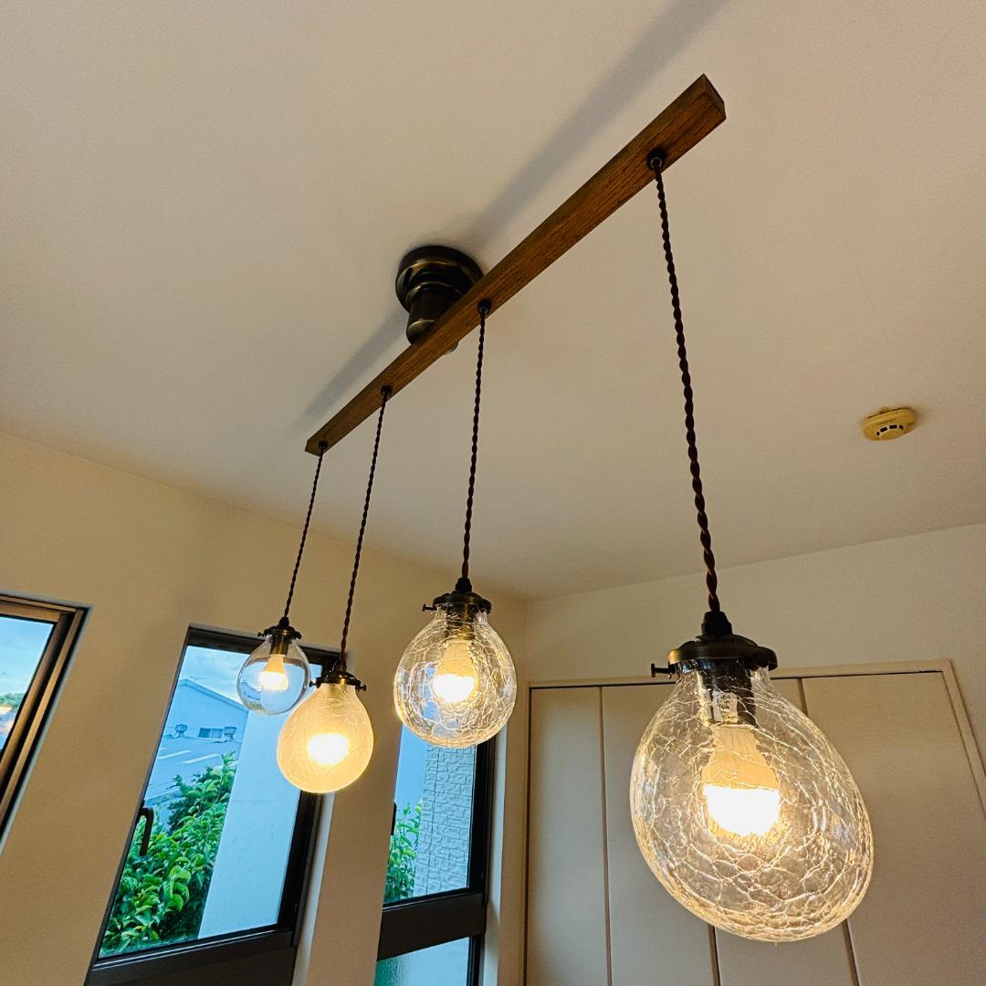 【★最終価格★早いもの勝ち40%OFF!! 】おしゃれペンダントライト4連!!!