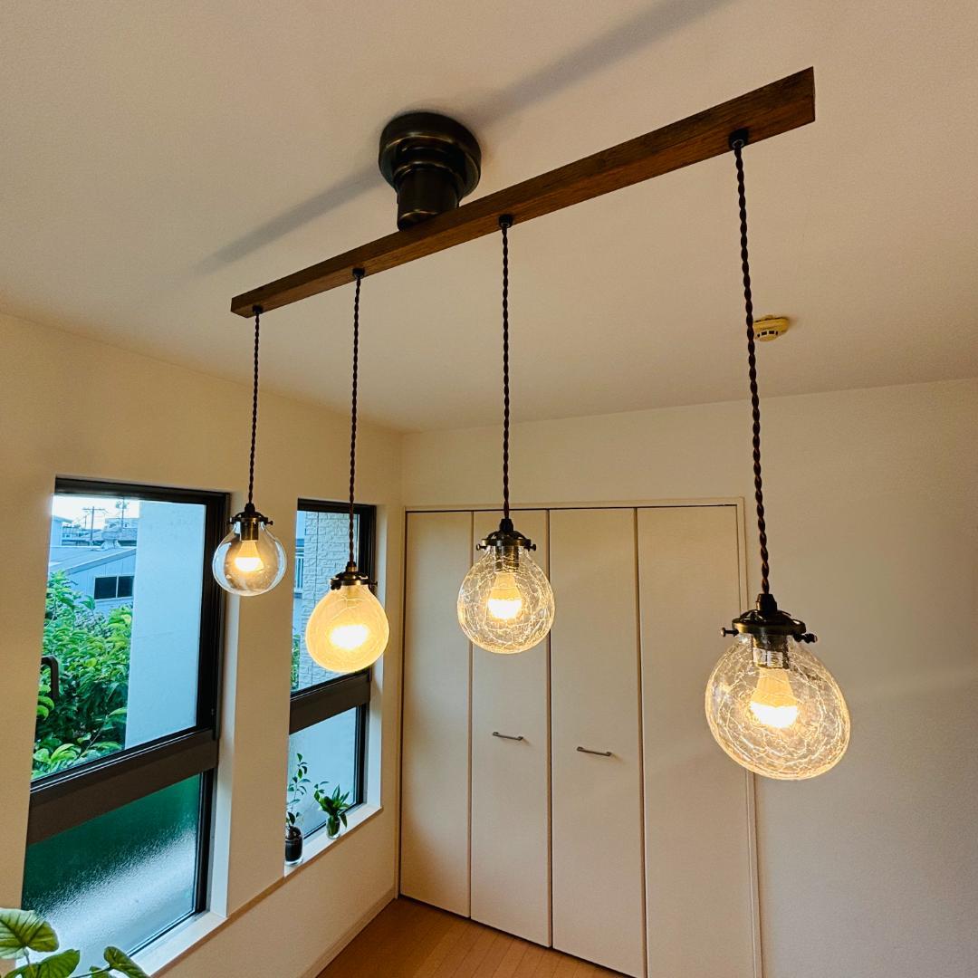 【★最終価格★早いもの勝ち40%OFF!! 】おしゃれペンダントライト4連!!!