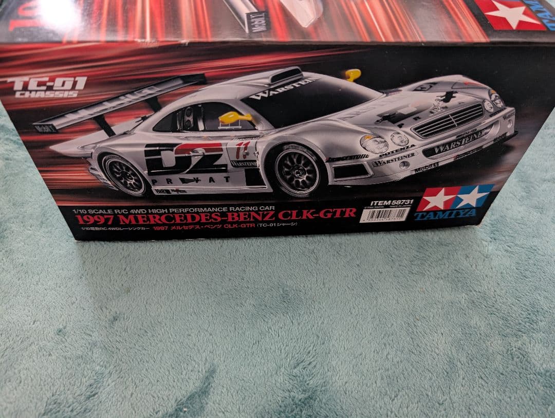 ホビーラジコン 1997 MERCEDES-BENZ CLK-GTR 1/10