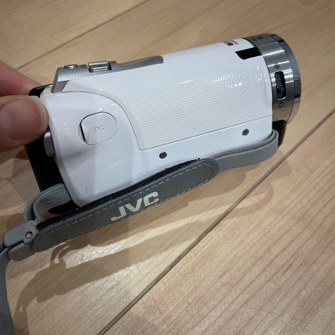 JVC GZ-HM33-W FULL HD ビデオカメラ