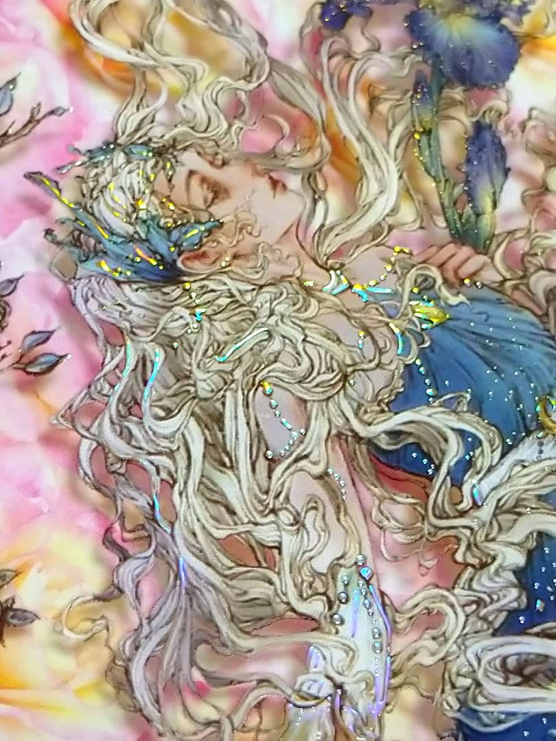 J421＃永恒(镭射金)猫匠的野蔷薇切り売り海外人物マステ女の子