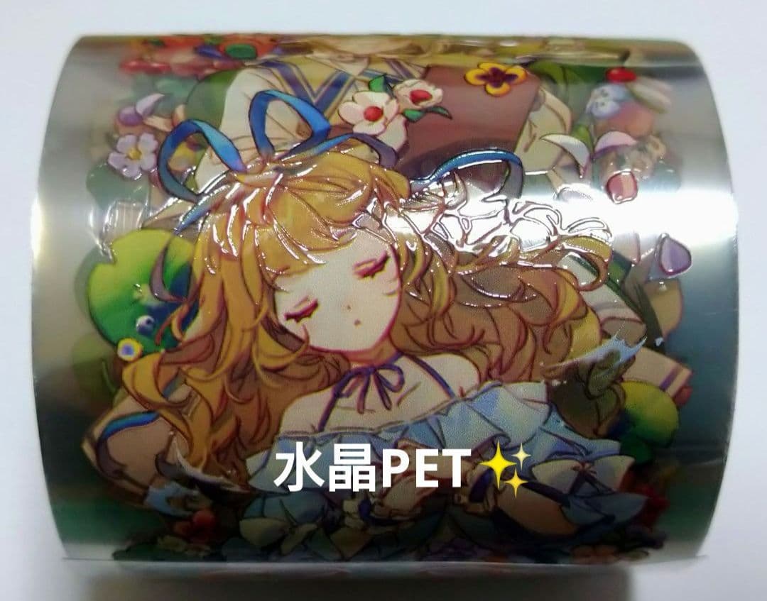 ✩再販✩J31＃仲夏游(水晶PET)切り売り海外人物マステ女の子