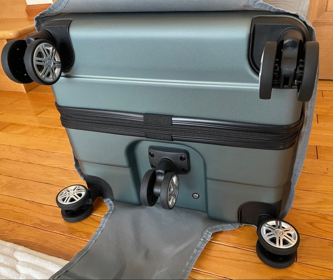 【新品】[New Trip] スーツケース Lサイズ スクエア型 5輪105L