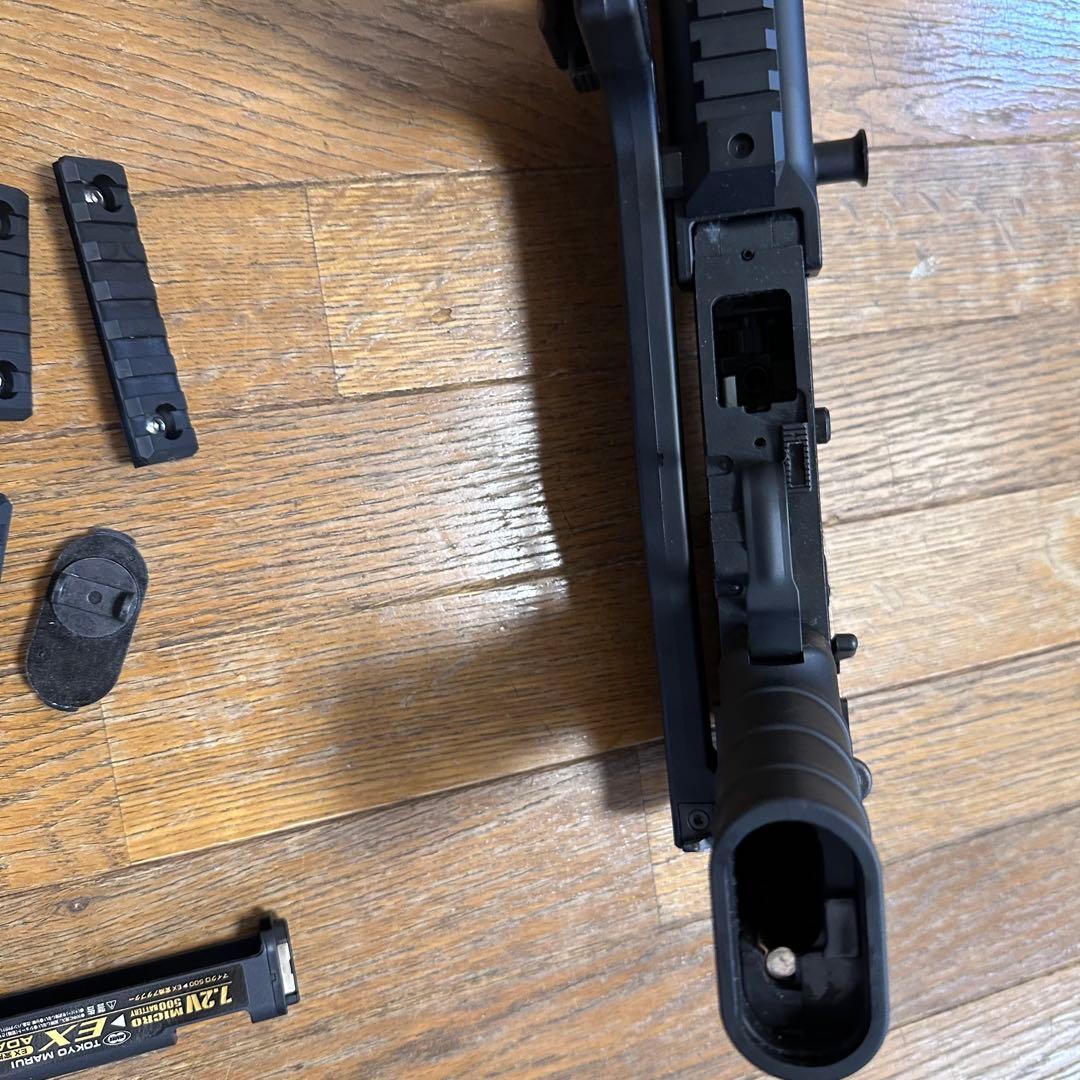 マルイ スコーピオン mod M マガジンバッテリーなし動作未確認 ＋ グリップ