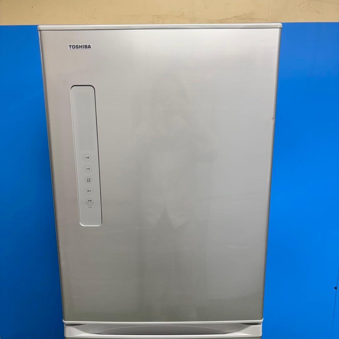 525 東芝　冷蔵庫　大型　右開き　美品　自動製氷機付　400L強 関東配送