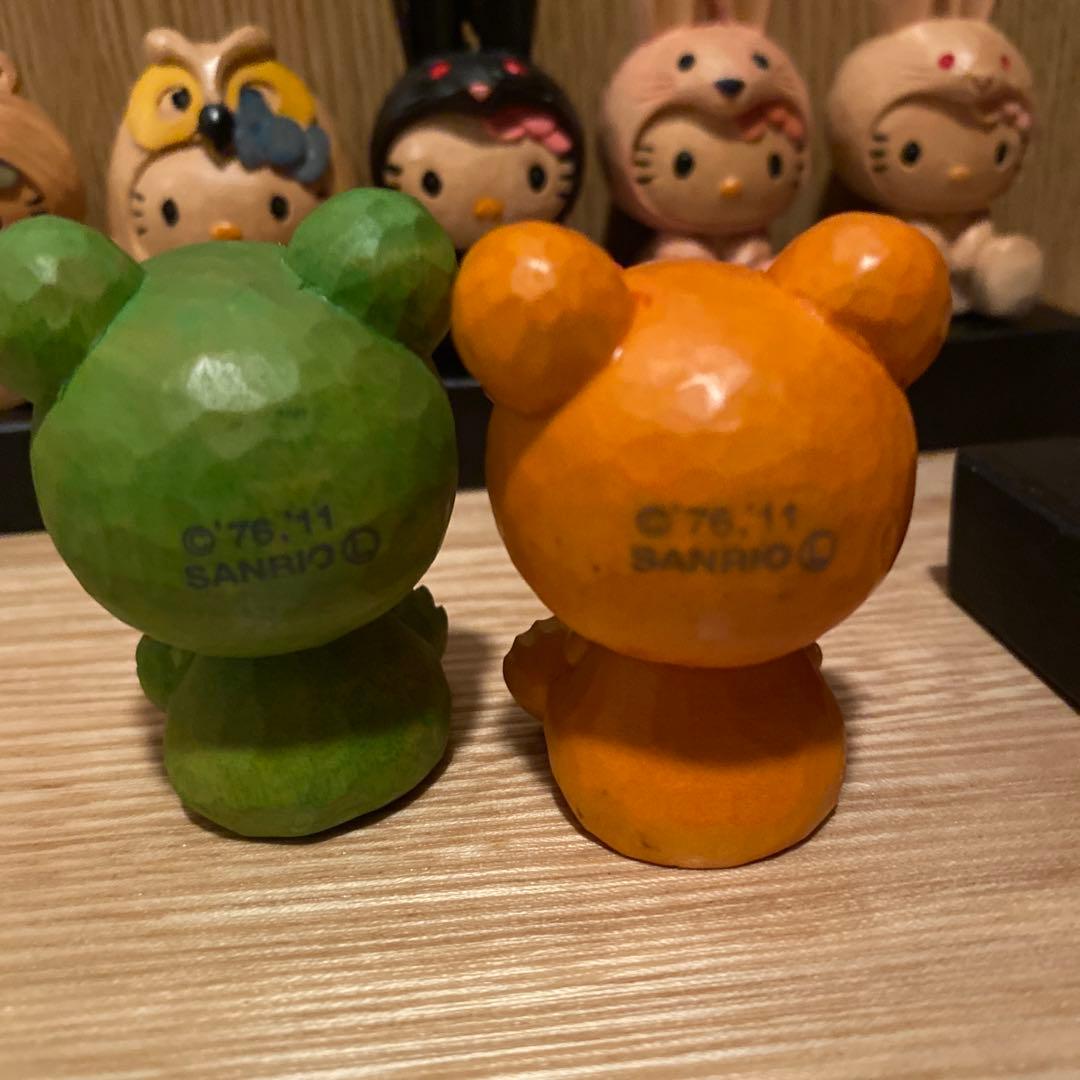 ハローキティ　木彫り　最終値下げ