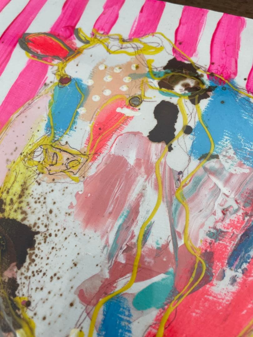 a*i様 北村直登　牛　F3キャンバス