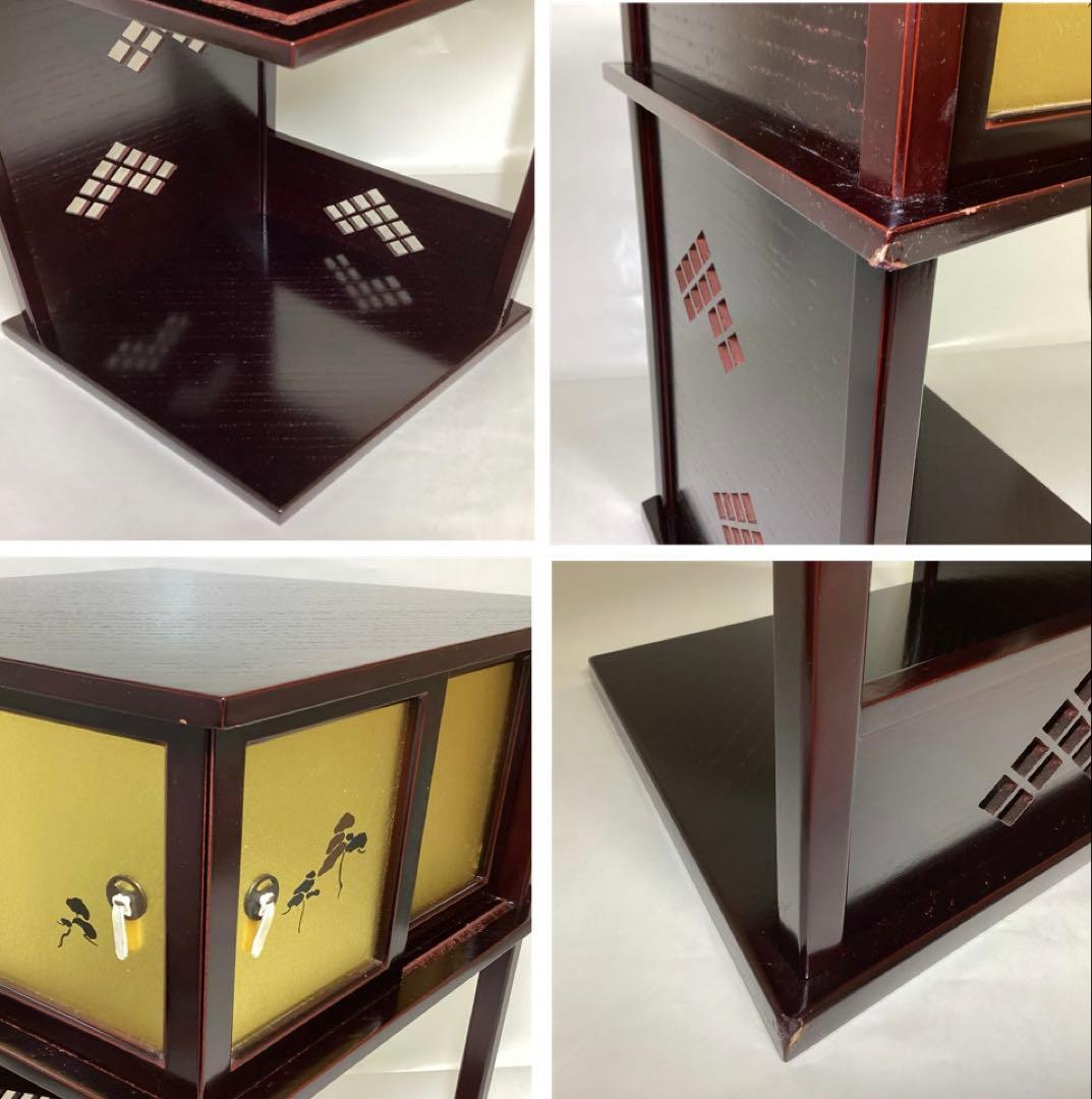 徒然棚 紙箱入 茶道具 古物品