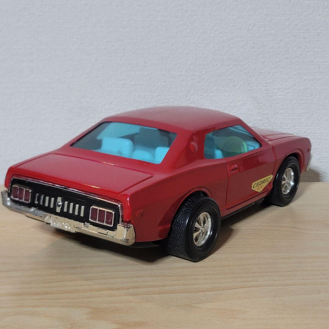 希少 TONKA ブリキ 日産セドリックGX 赤色