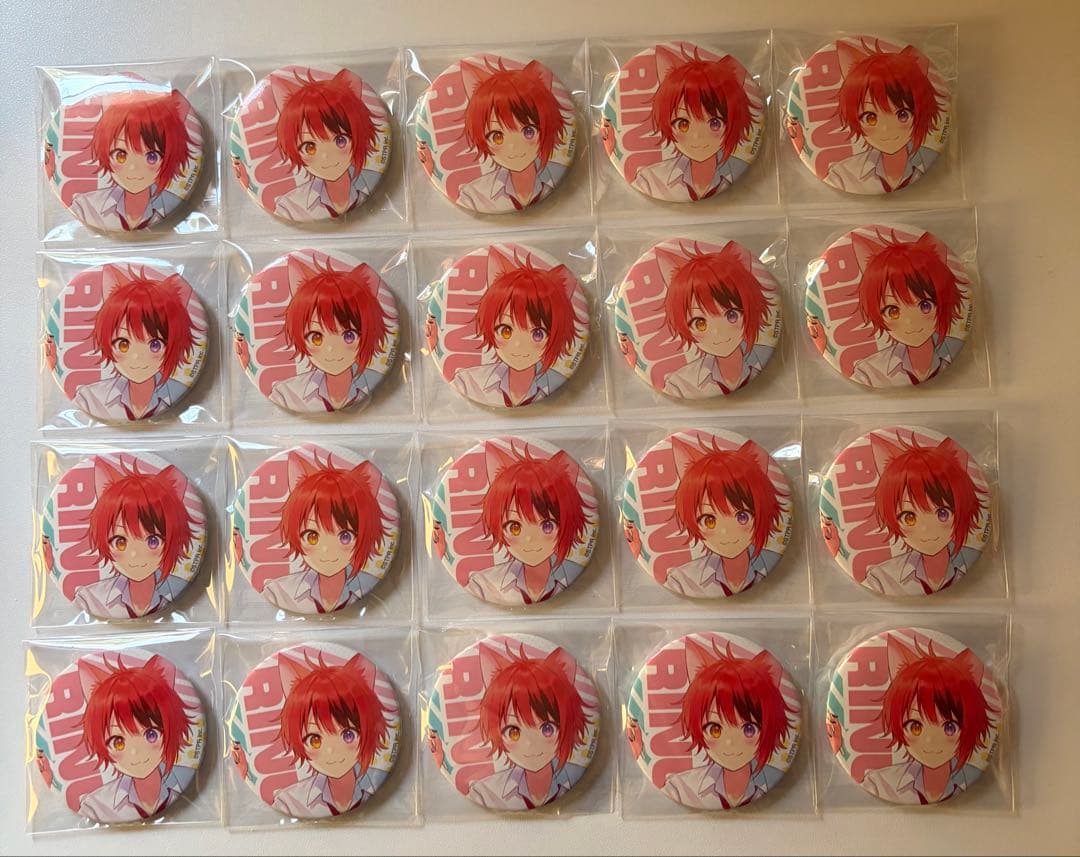 すとぷり 莉犬 缶バッジ 2021 にゅーいやー